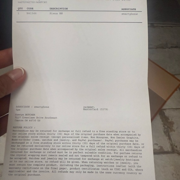 Louis Vuitton Siena MM. - Picture 14 of 14